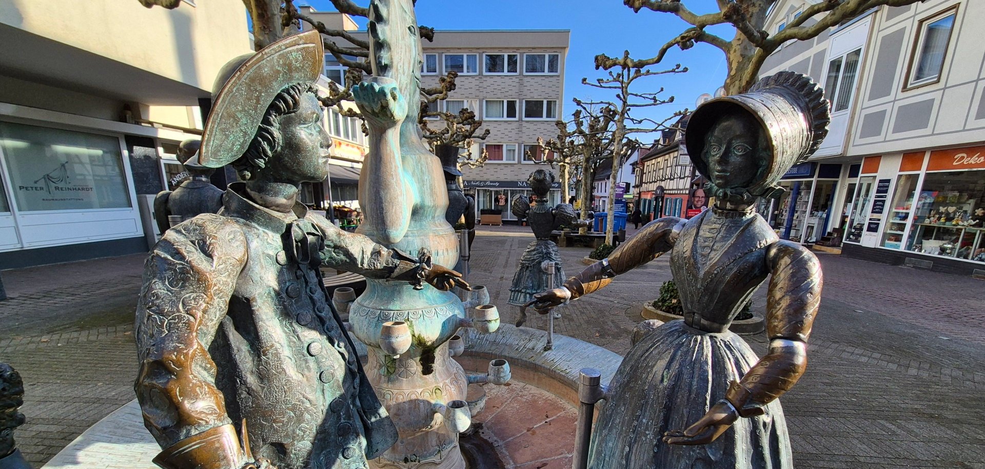 Kurgastbrunnen Zierbrunnen Kurgast