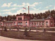 Das Badehaus im Alten Kurpark um 1897