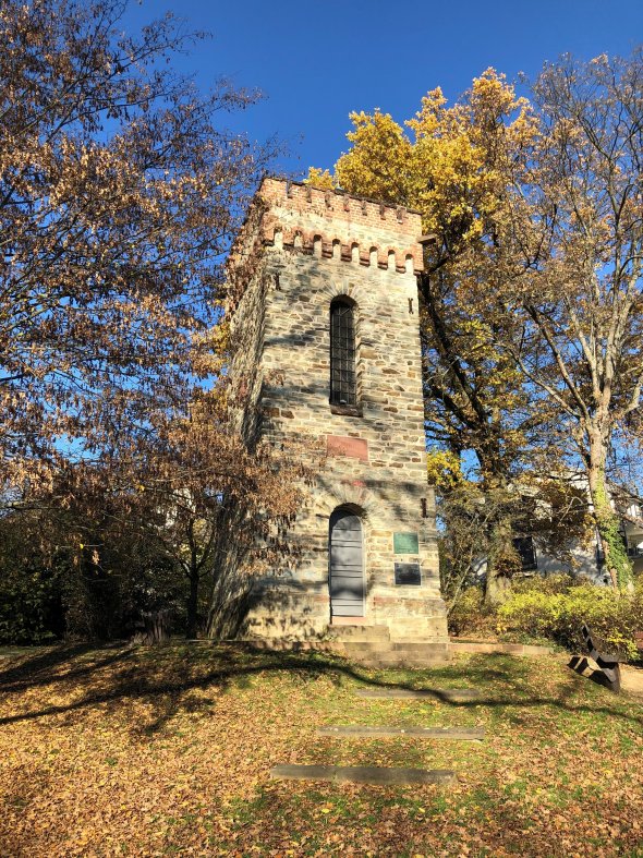 Burgbergturm Der Burgbergturm in Bad Soden am Taunus im November 2020