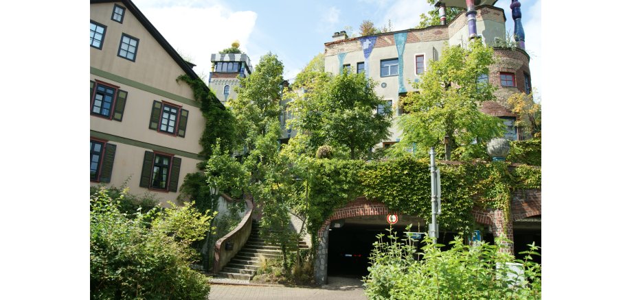 Das Hundertwasserhaus in Bad Soden am Taunus