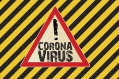sign corona virus concept sign corona virus concept