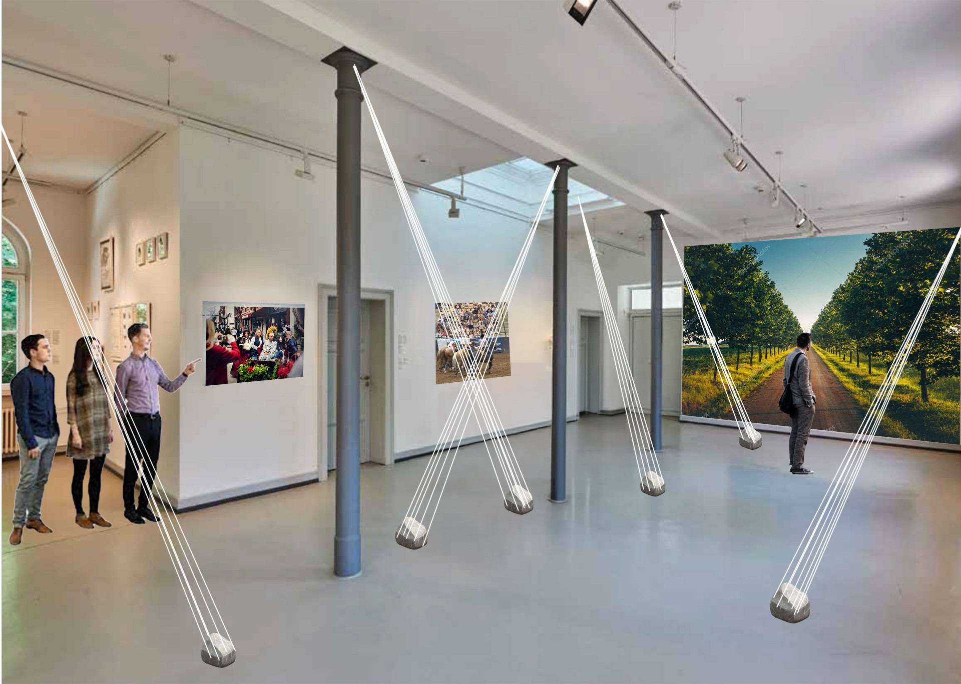 Connections for Friendship Ein Bild aus der Ausstellung Connections for Friendship – Franklin meets Bad Soden am Taunus