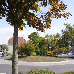 Der Kreisel in der Bad Sodener Stadtmitte