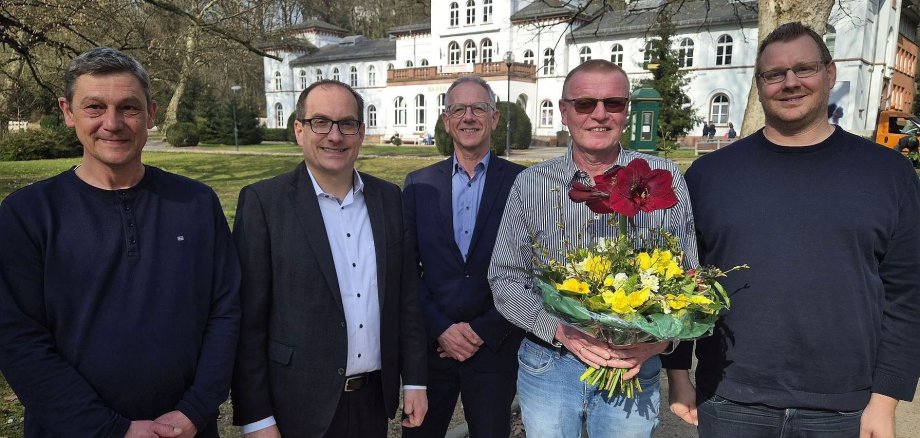 Jubiläum Andreas Henning nach 25 Jahren bei der Stadt Bad Soden