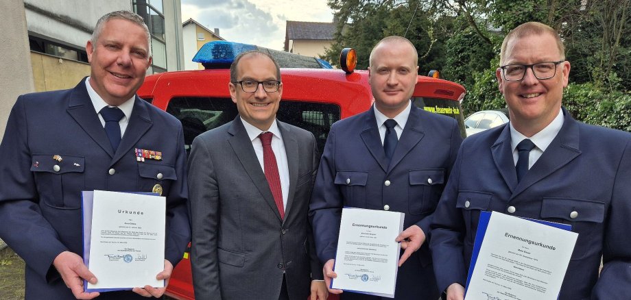 Feuerwehr Bad Soden, neuer Wehrführer Wechsel, Feuerwehr Bad Soden, neuer Wehrführer