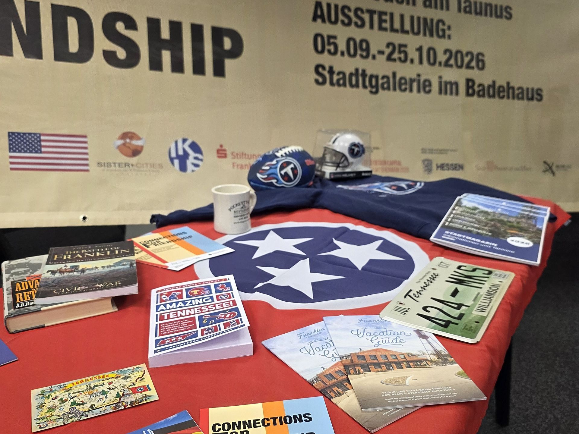 Franklin-Ausstellung Franklin-Ausstellung, Exponate, Bad Soden