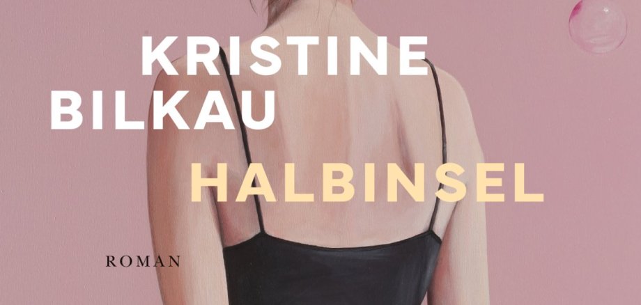 Das Romancover von Kristine Bilkaus Roman "Halbinsel"