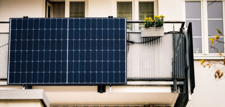 Balkonsolarkraftwerk