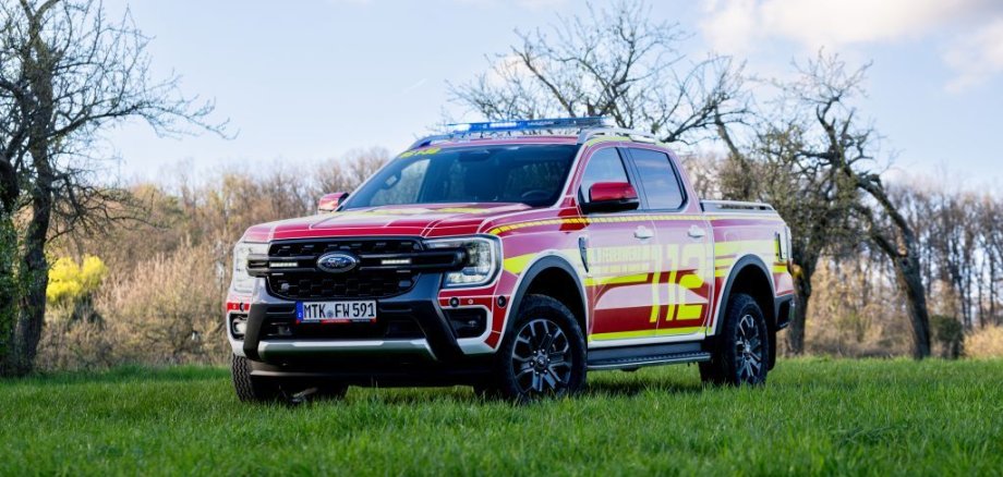 Der neue Kommandowagen der Bad Sodener Feuerwehr