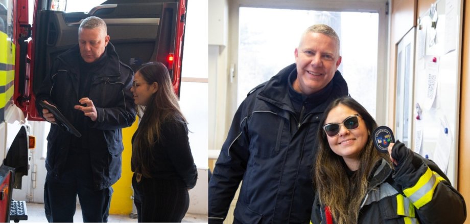 Internationaler Besuch bei der Feuerwehr