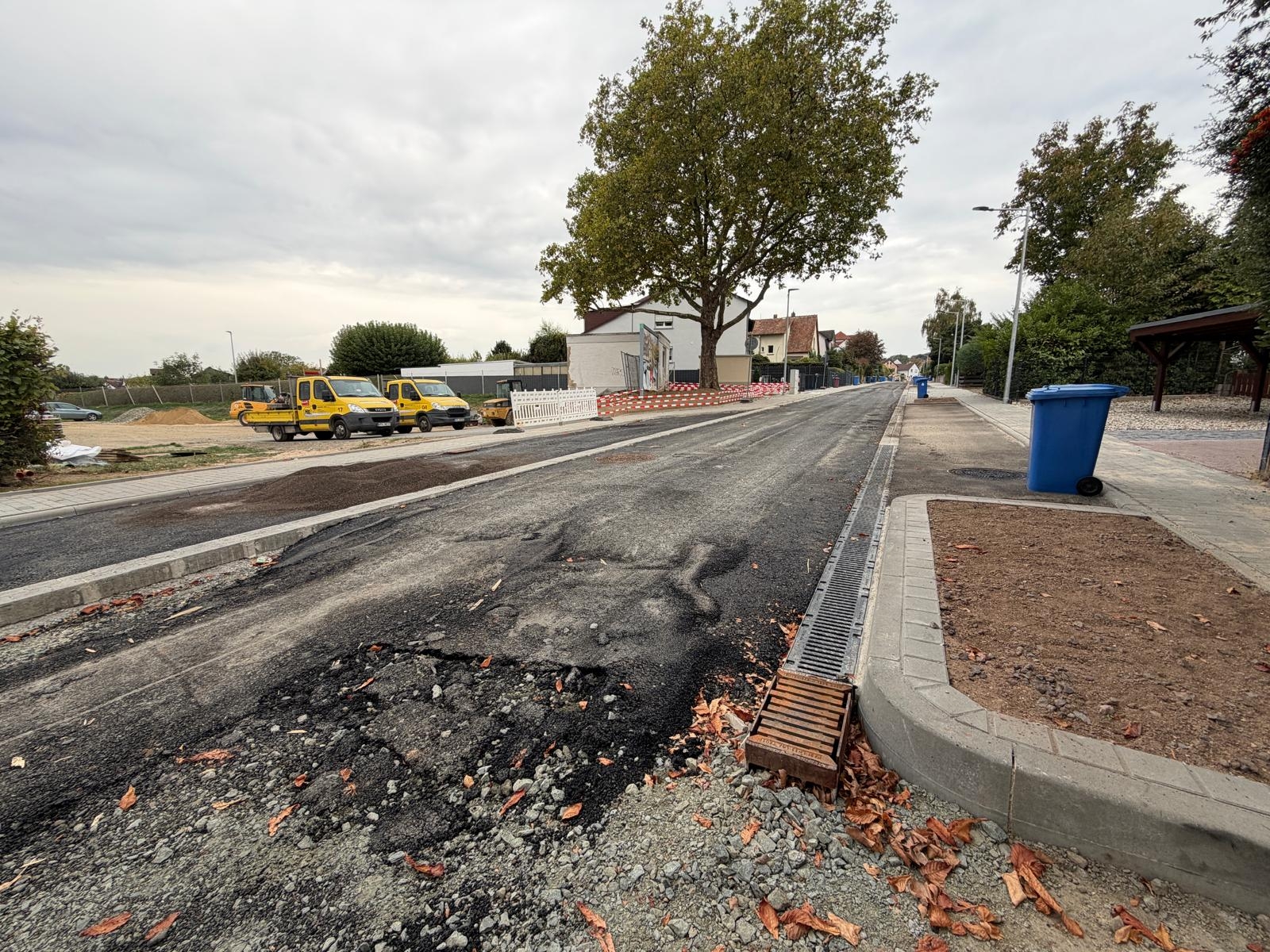 Kronthaler Straße Die Sanierung in der Kronthaler Straße ist fast abgeschlossen