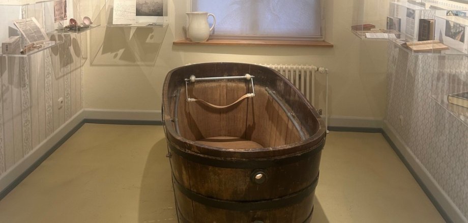 Das Kurgastzimmer im Stadtmuseum