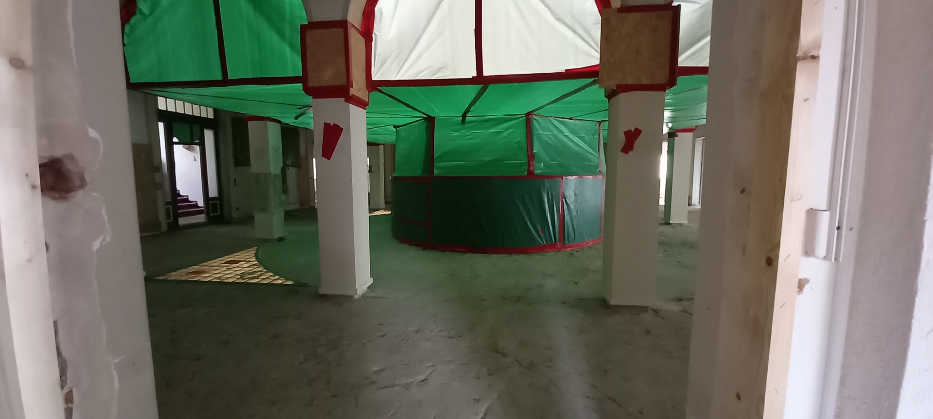 Medico-Palais Schadstoffbeseitigung im 2. OG