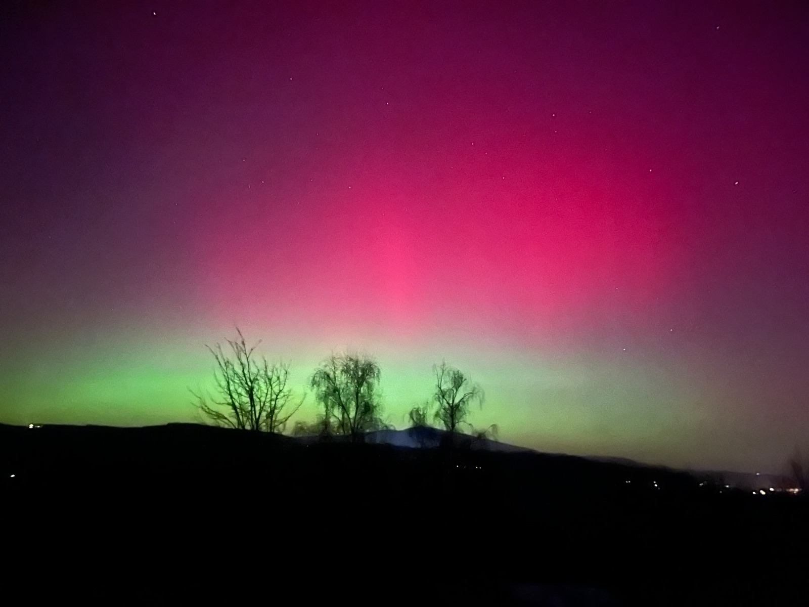 Polarlichter Polarlichter über Bad Soden am Taunus