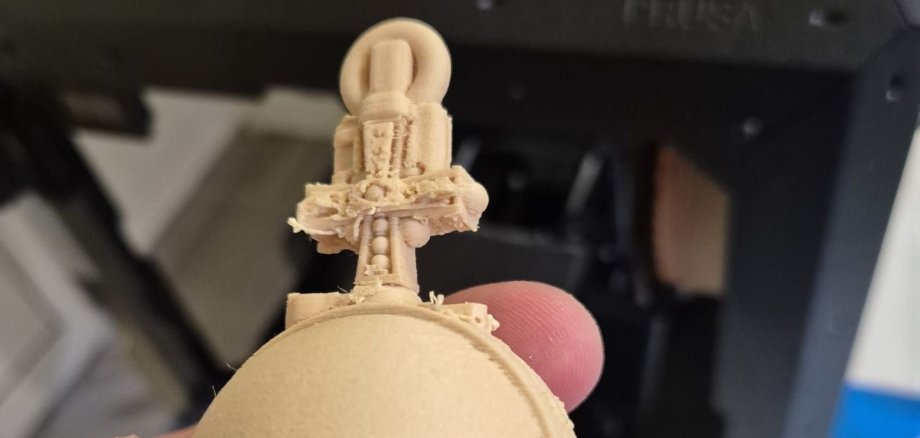 Workshop in Bad Soden. Reichsapfel in 3D