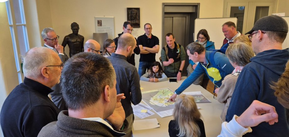 Rege Diskussionen bei der Beteiligungswerkstatt RuF!