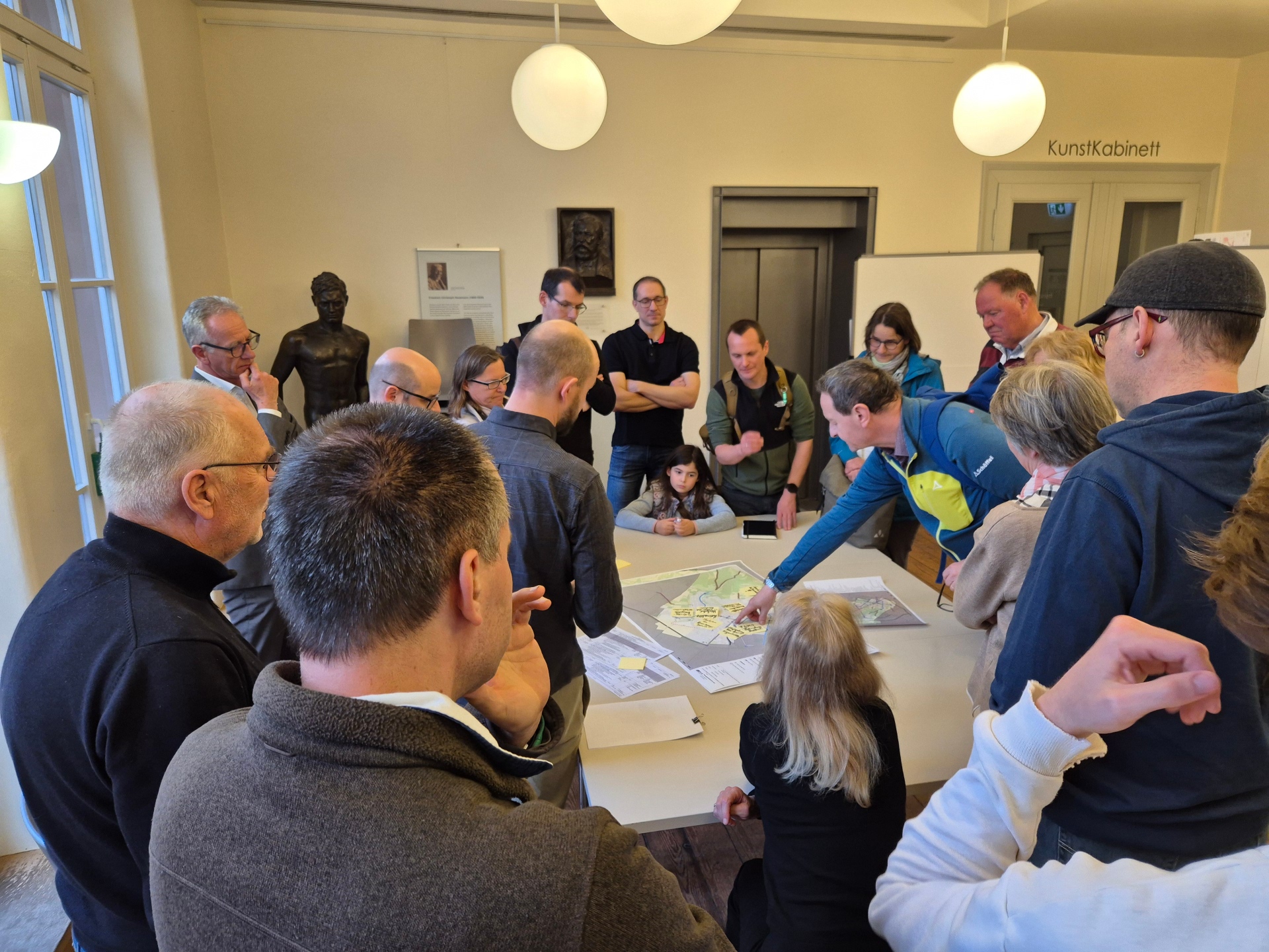 Rege Diskussionen bei der Beteiligungswerkstatt RuF!