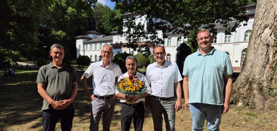 Verabschiedung von Sahin Farauani im Alten Kurpark