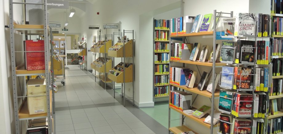 Stadtbücherei Die Stadtbücherei von innen