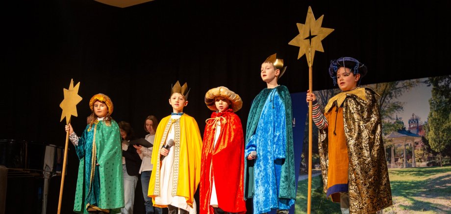 Sternsinger beim Neujahrsempfang der Stadt Bad Soden am Taunus
