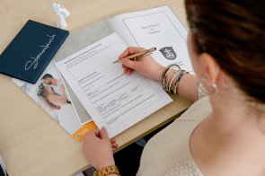 Standesamt Unterlagen für die Trauung