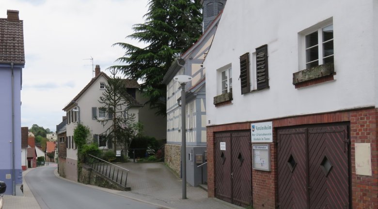Blick in die Langgasse in Altenhain 