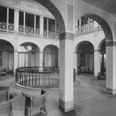 Der Innenraum des Medico-Palais