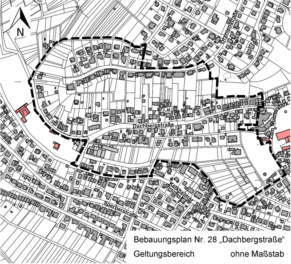 Bebauungsplan Dachbergstraße